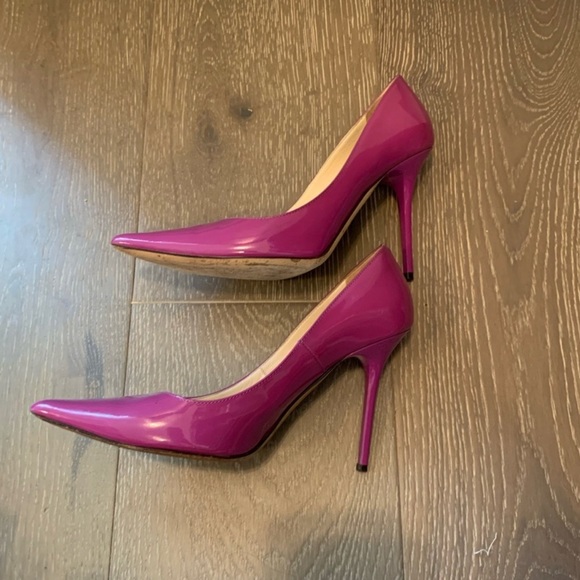 Jimmy Choo 💯% original  - Magenta Size 37/ US 7 - Picture 4 of 6